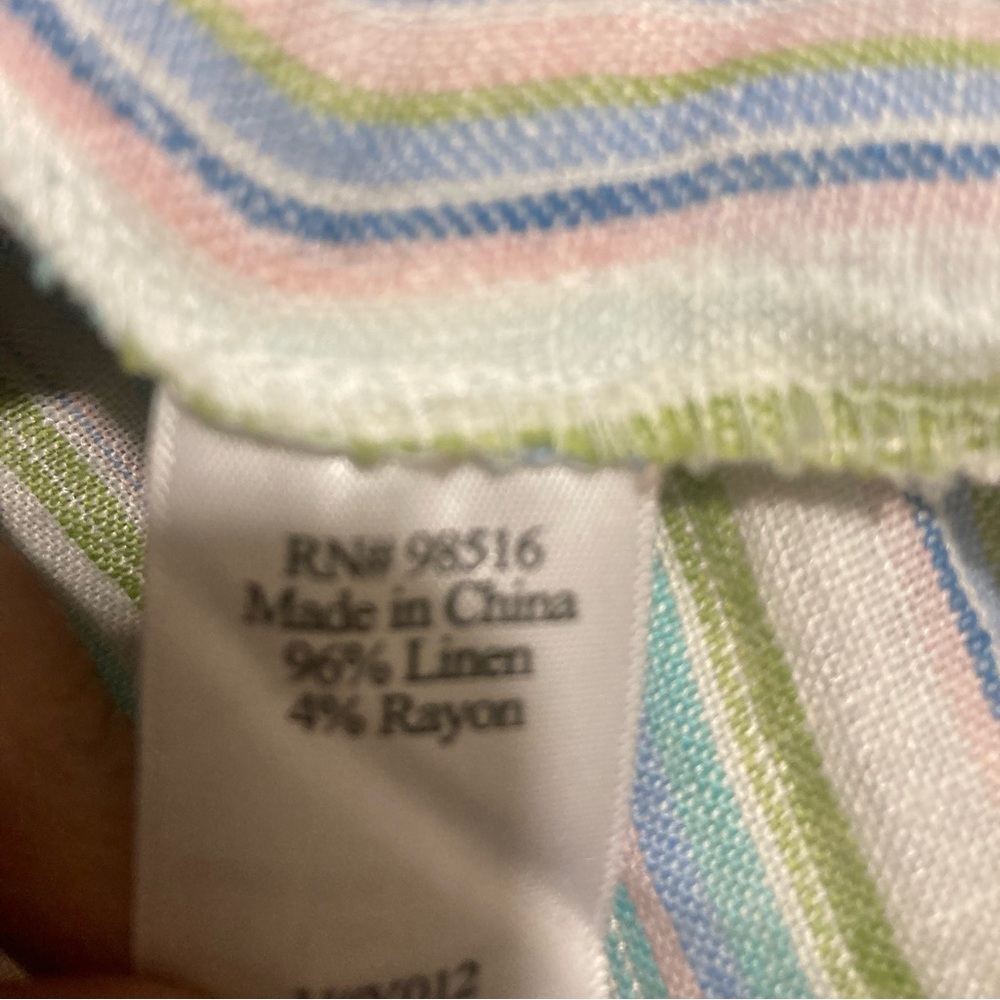 Coldwater Creek 96% Linen Shirt - image 4